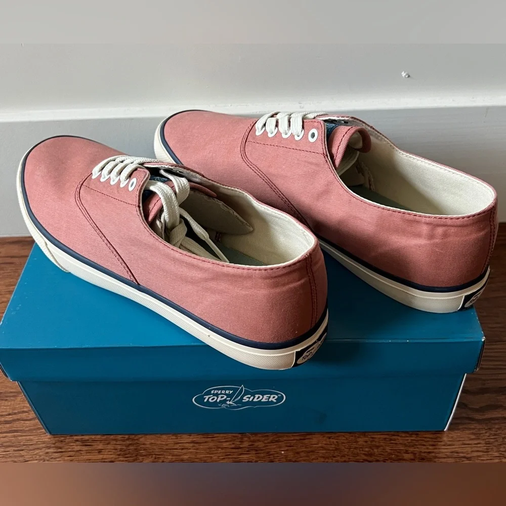 Sperry x BEAMS PLUS Nylon CVO Top-sider Sneakers | Red | Men’s 10 - Picture 2 of 6